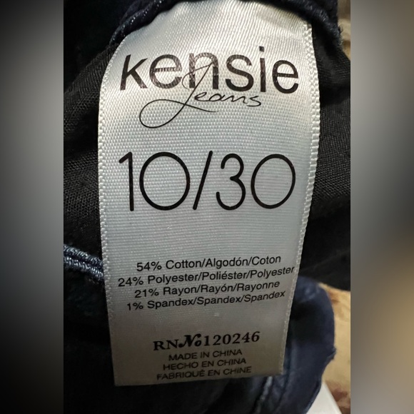 Kensie Distressed Womens Size 10/30 Skinny Denim Jeans Stretch - Picture 7 of 7